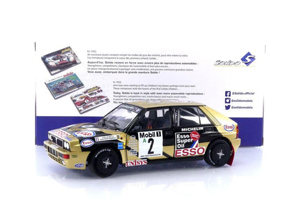 1:18 Lancia Delta Hf Integrale Black Adac Rally Deutschland 1989
