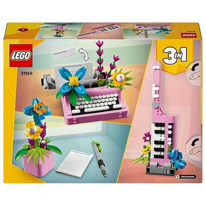 LEGO Creator 3in1 Typewriter with Flowers 31169