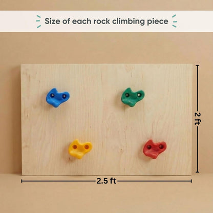 Curious Cub Jungle Gym for Kids Indoor | Kids Gymnastics At Home Gym | Contains Rock Climbing, Wall Climbing for Kids | Ladder for Kids to Play Indoor Fun Activity for Ages 4+(6 FEET)