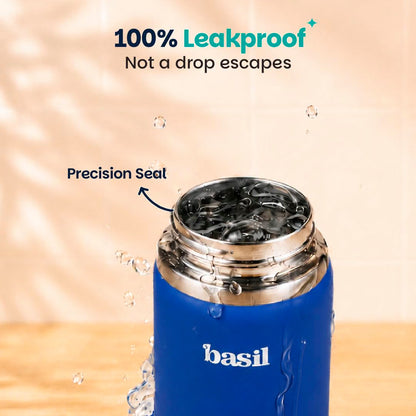 Basil HydraRush 380ml Insulated Stainless Steel Bottle – Oasis