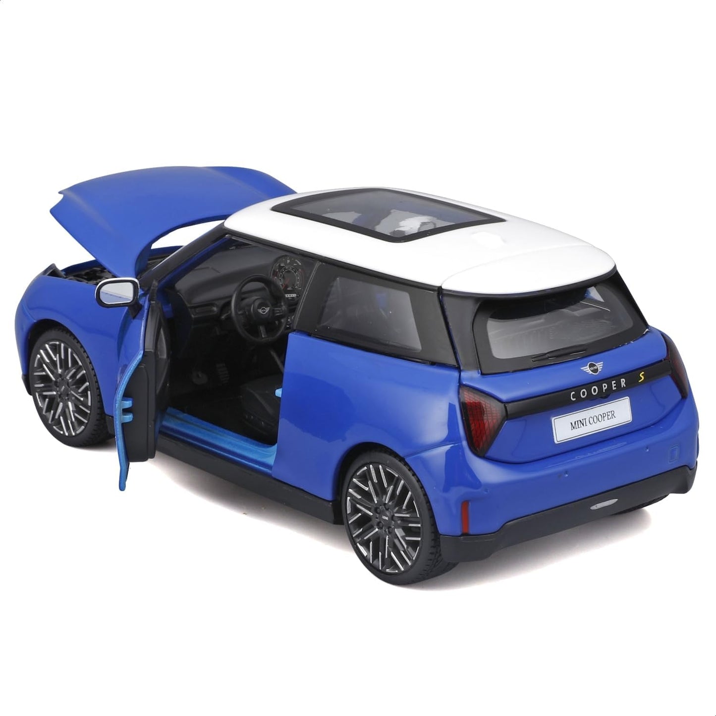 MAISTO  1:24 Mini Cooper SE (J01)  Blue