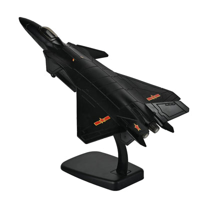 Toys Uncle Diecast Aeroplane Scale Model, (1:400 Fighter Aeroplane with Light and Sound (Type 12))