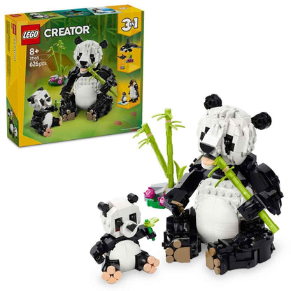 LEGO Creator 3in1 Wild Animals: Panda Family Toy Playset 31165