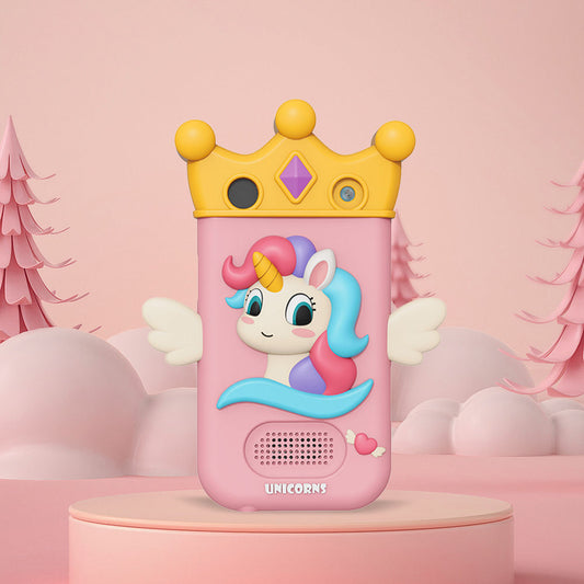 Kids Touch Screen Camera Phone Toy – Cartoon Mini Smartphone with HD Camera, Music, Games & Educational Apps for Boys & Girls