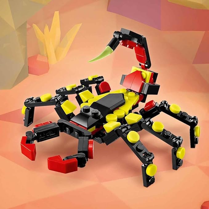 LEGO Creator 3in1 Wild Animals: Surprising Spider Toy Playset 31159