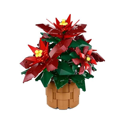 LEGO Icons Poinsettia Plant Decor 10370