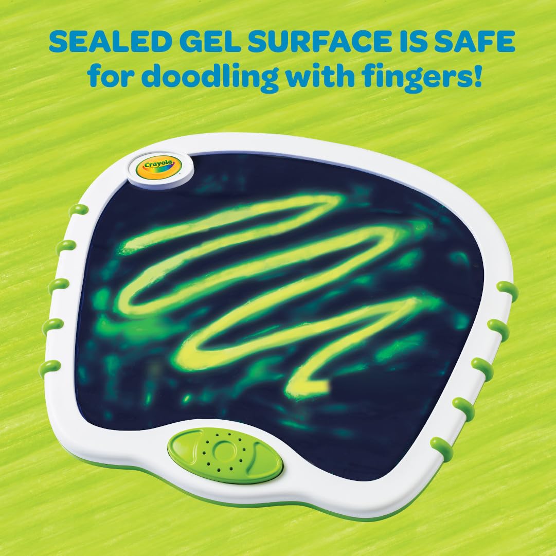 CRAYOLA My First Touch Lights, Musical Doodle Board, Toddler Toy, Gift, Multicolor