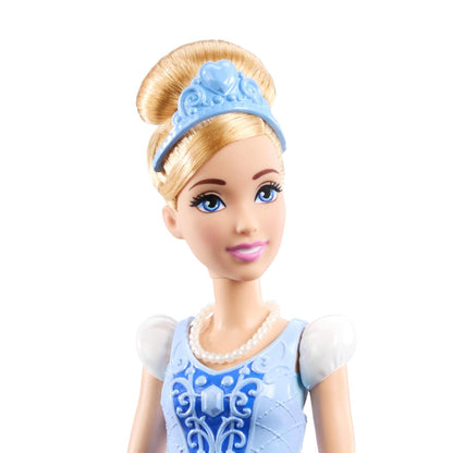 Disney Princess 2-in-1 Stories Cinderella Fashion Doll with 2 Snap-On Bodices, 2 Skirts & 9 Accessories JCR95