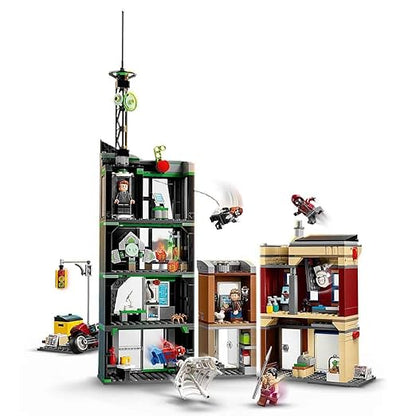 LEGO Marvel Spider-Man vs. Oscorp, Kids’ Super Hero Building Kit 76324