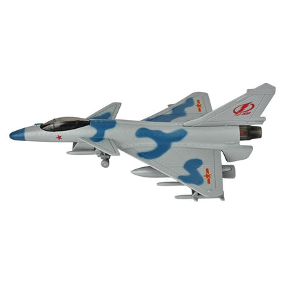 Toys Uncle Diecast Aeroplane Scale Model, (1:400 Fighter Aeroplane with Light and Sound (Type 11))