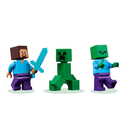 LEGO Minecraft 21275 The TNT Jungle Trap Building Set