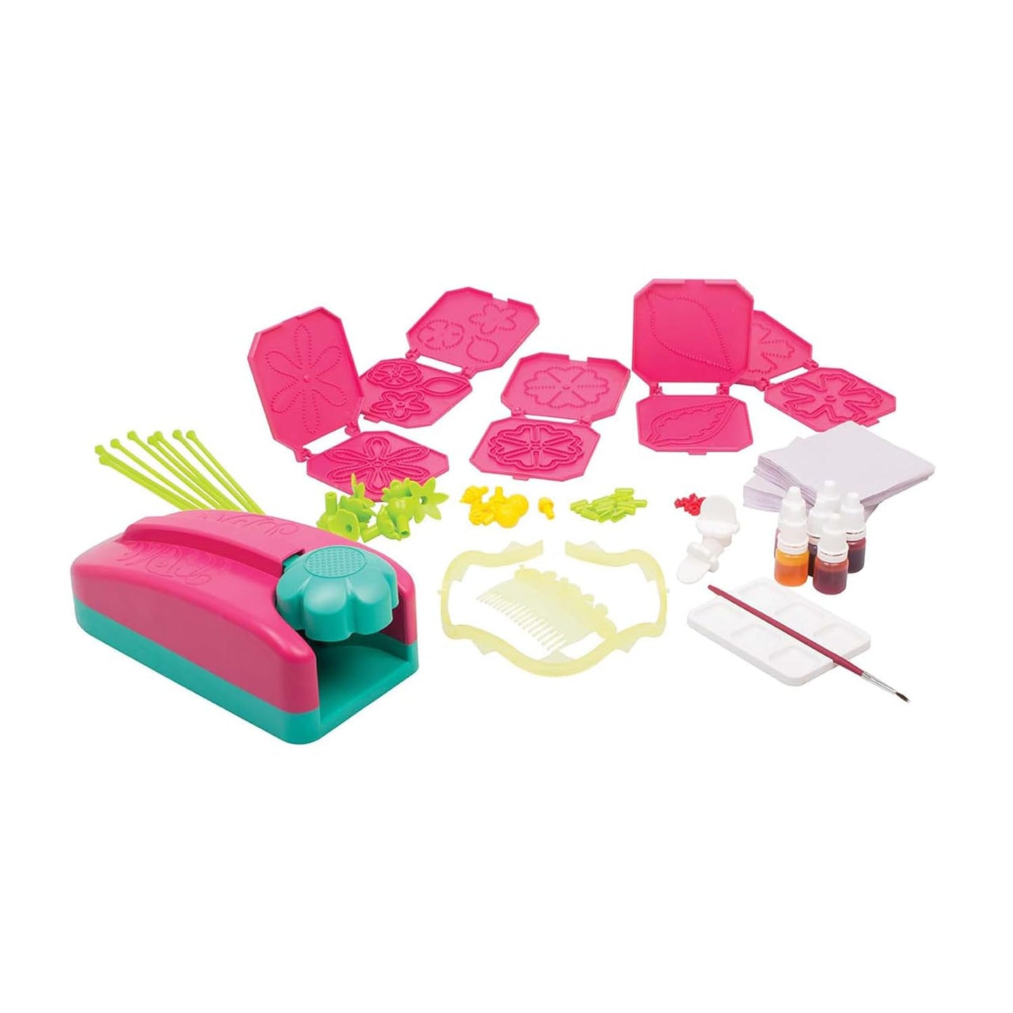 Handycrafts Blooming Flowers, Paper Flower Making kit (PACK OF 4)