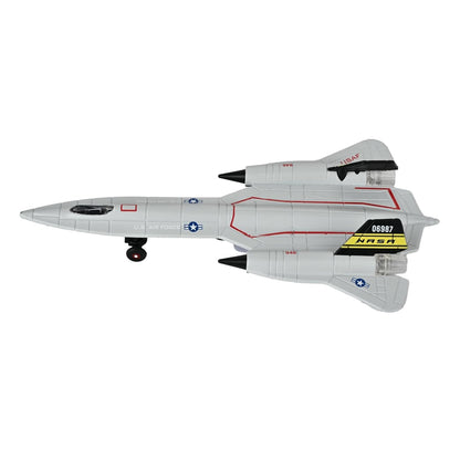 Toys Uncle Diecast Aeroplane Scale Model, (1:400 Fighter Aeroplane with Light and Sound (Type 13))