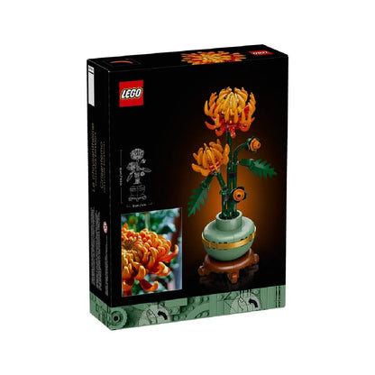 LEGO Icons Chrysanthemum Flower Decor Building Set 10368 Building Blocks for 18+ Gift