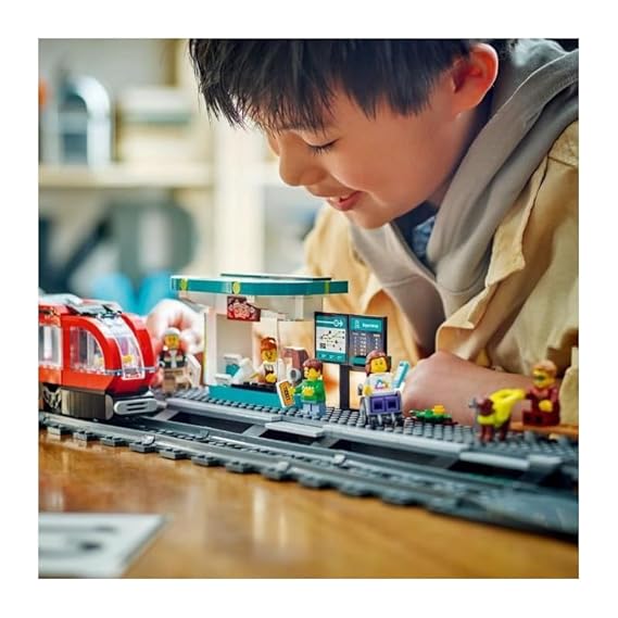 LEGO City Downtown Streetcar and Station Playset 60423