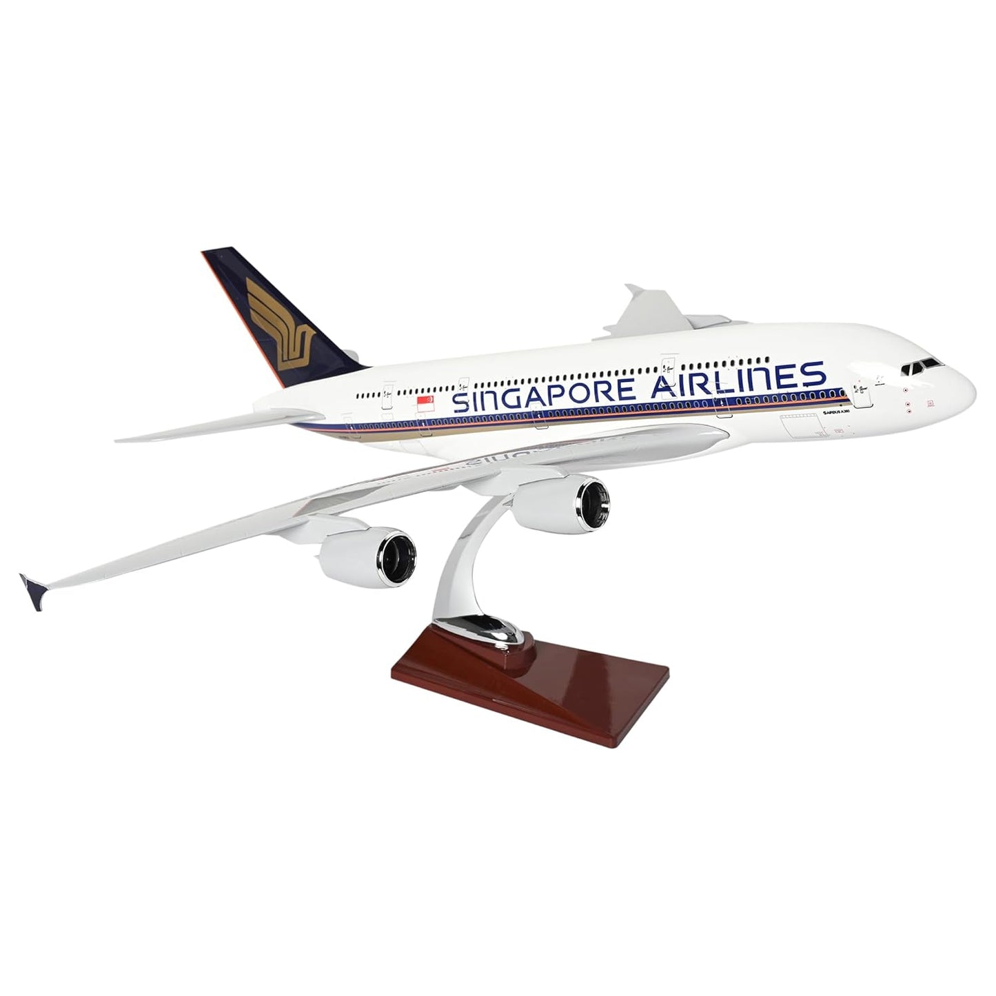 Diecast Aeroplane Scale Model 46cm 1:160 Singapore