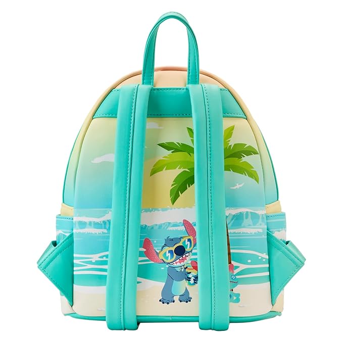 Loungefly Disney Stitch Sandcastle Beach Surprise Mini Backpack, Multi, One Size, Backpack