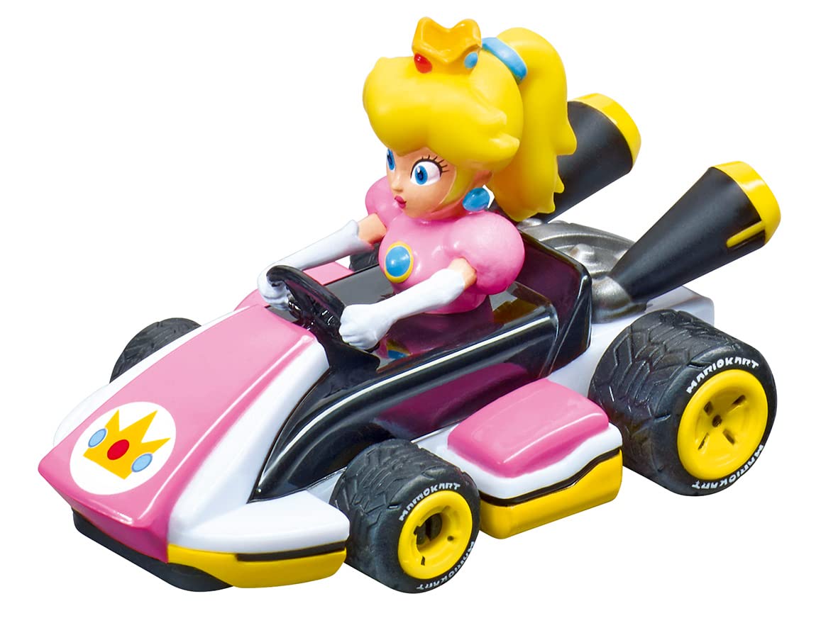 Carrera First Mario Kart Slot Car Race Track Set – Mario & Peach (Ages 3+)