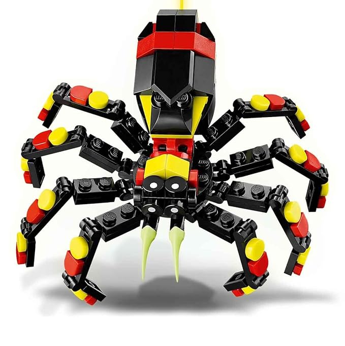 LEGO Creator 3in1 Wild Animals: Surprising Spider Toy Playset 31159
