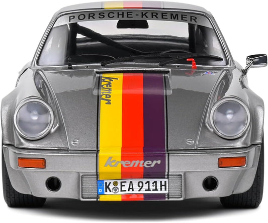 Solido 1:18 Porsche 911 RSR Kremer 1973 Silver