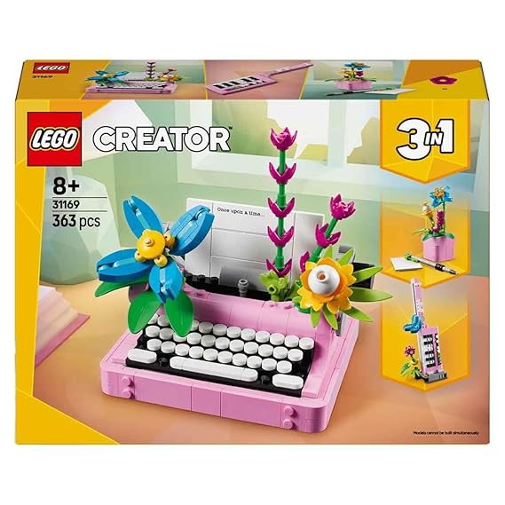 LEGO Creator 3in1 Typewriter with Flowers 31169