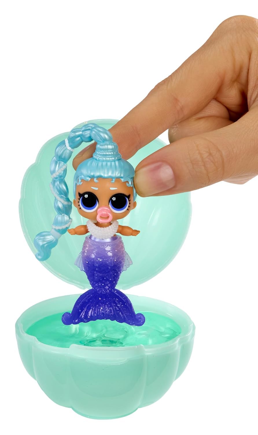 SMALL CLAP Rainbocorns Mermaidcorn Kitten Series 7 – Collectible Plush with Mermaid Surprises