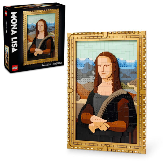 LEGO Art Mona Lisa Painting Building Set for Adults 31213 - 1503 Pieces