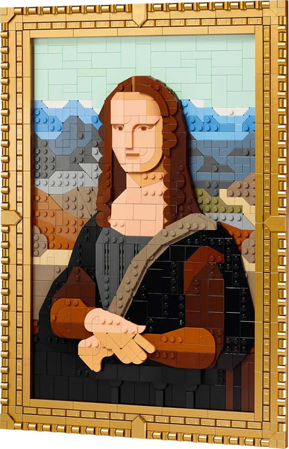LEGO Art Mona Lisa Painting Building Set for Adults 31213 - 1503 Pieces
