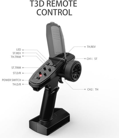 MJX HYPER GO 14208 1/14 2.4G Brushless High Speed RC Car Vehicle Models 41km/h - One Battery