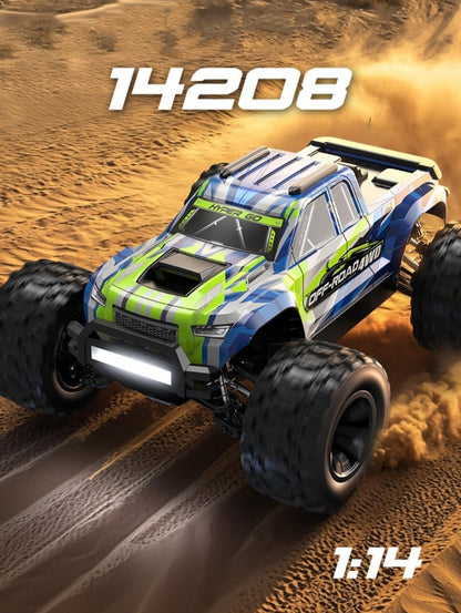 MJX HYPER GO 14208 1/14 2.4G Brushless High Speed RC Car Vehicle Models 41km/h - One Battery