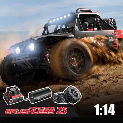 MJX 14209 1/14 Hyper Go 4WD High-speed Off-road Brushless Hobby RC Truck