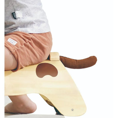 Hape Wooden Ride-On Dog Toy for Kids Balance Training & Active Play