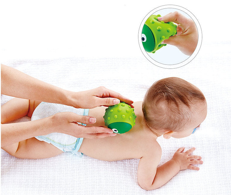 Hape Tactile Bug Tower Baby Stacking Toy Soft Sensory Stacker for Infants 6M+