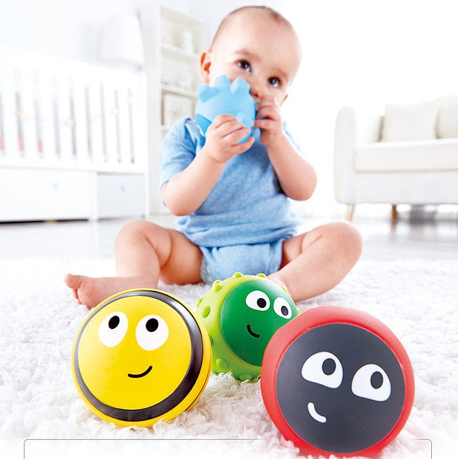 Hape Tactile Bug Tower Baby Stacking Toy Soft Sensory Stacker for Infants 6M+