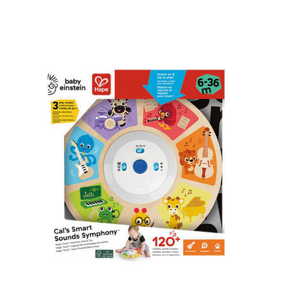 Baby Einstein Hape Musical Activity Board for Toddlers – Smart Sounds Symphony with Multi-Instrument Play & Learning