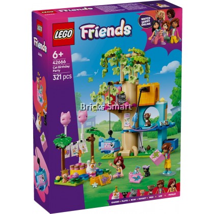 LEGO  Friends Cat Birthday Party 42666