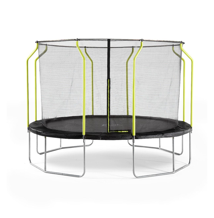 Plum 12ft Wave Springsafe Trampoline And Enclosure