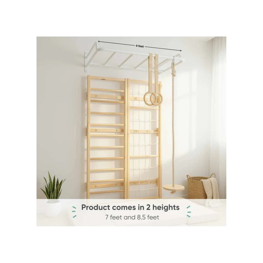 Curious Cub Space Saver Jungle Gym 4 (7 Feet )