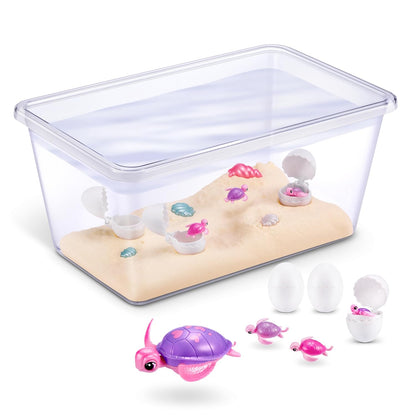 ZURU Pets Alive Turtle Surprise Robot – Interactive Electronic Turtle Toy for Kids