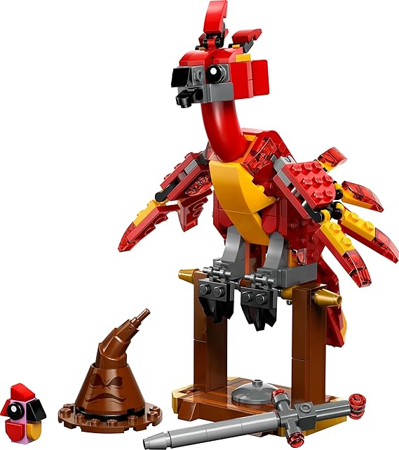 LEGO Harry Potter Fawkes: Dumbledore’s Phoenix Toy 76448