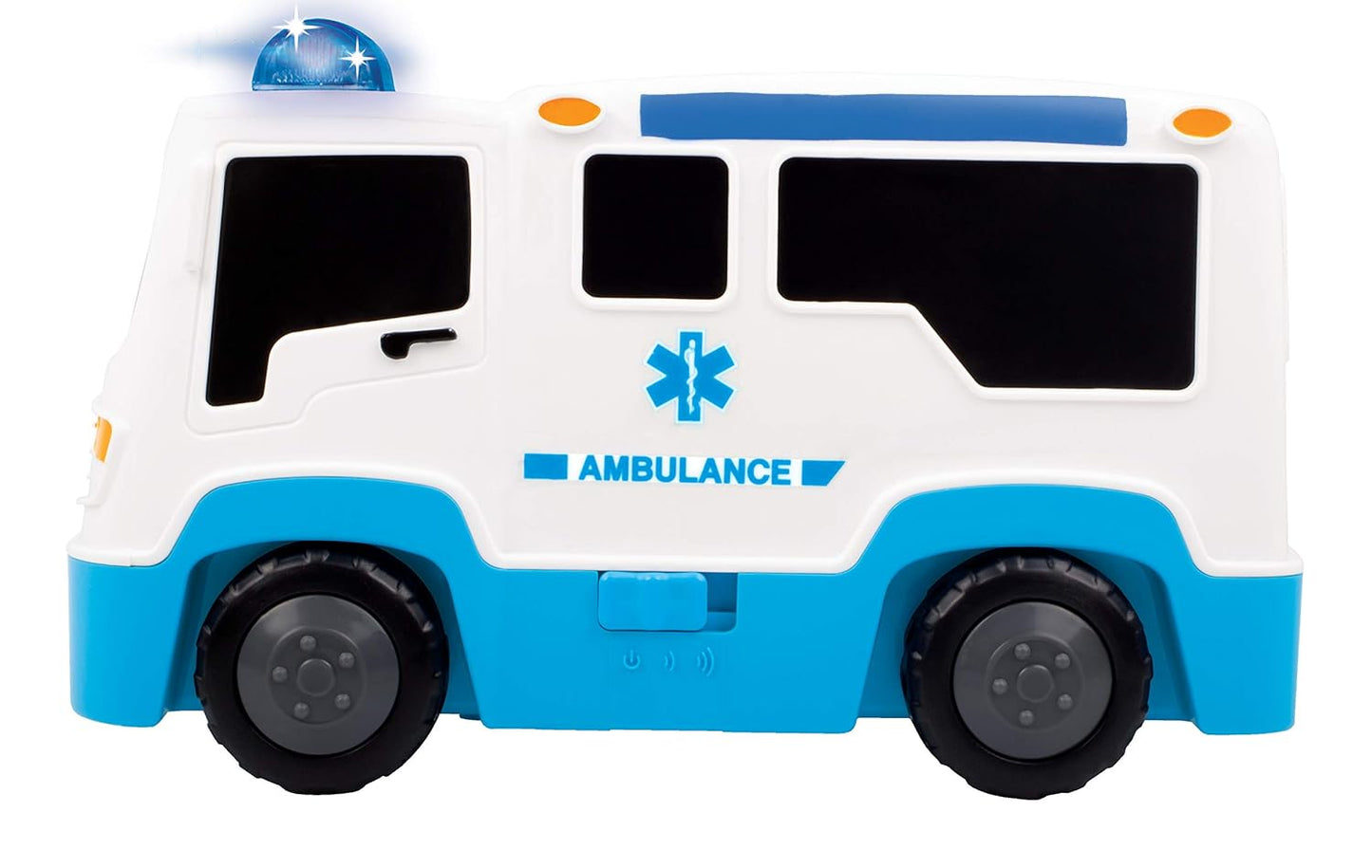 Giggles Rescue Ambulance, Multicolour Vehicle with Lights and Sounds, Develops Motor Skills (PACK OF 6)