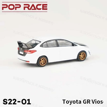 Pop Race Toyota GR Vios S22-01 1:64 Scale