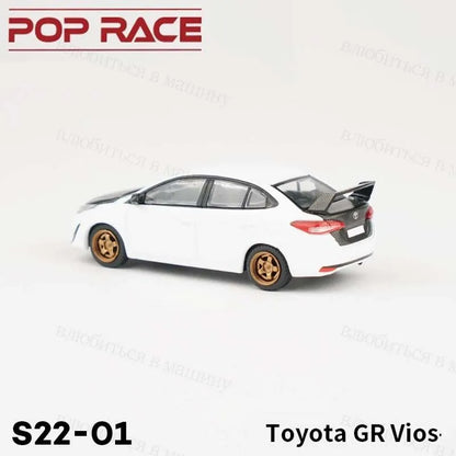 Pop Race Toyota GR Vios S22-01 1:64 Scale