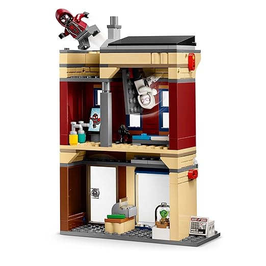 LEGO Marvel Spider-Man vs. Oscorp, Kids’ Super Hero Building Kit 76324