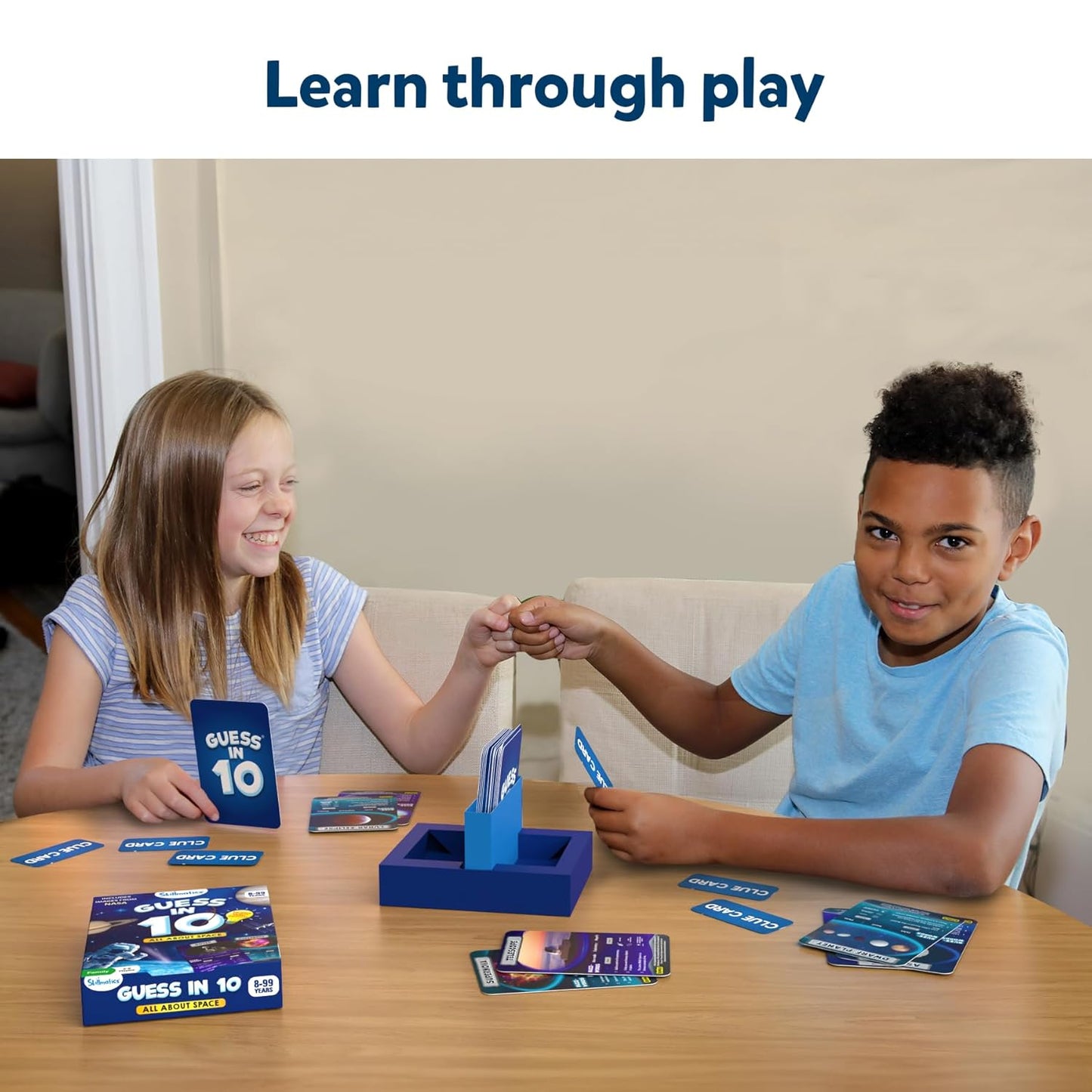Skillmatics Guess in 10 NASA Space, Perfect for Boys, Girls, Kids & Families Who Love Card Games, Educational Toys, Travel Games, Gifts for Ages 8, 9, 10 and Up(PACK OF 5)