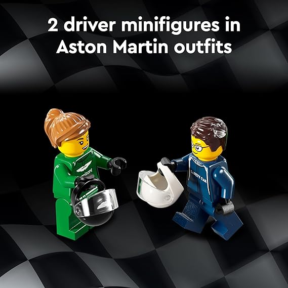 LEGO Speed Champions Aston Martin Safety Car & AMR23 76925 Building Blocks Toys for 9+ Gift for Boys and Girls