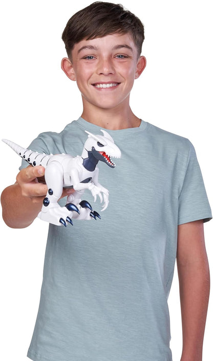 Robo Alive Dino Raptor Robotic Toy by ZURU, Electronic Robot Dinosaur for Boys - Interactive Walking & Running Pet