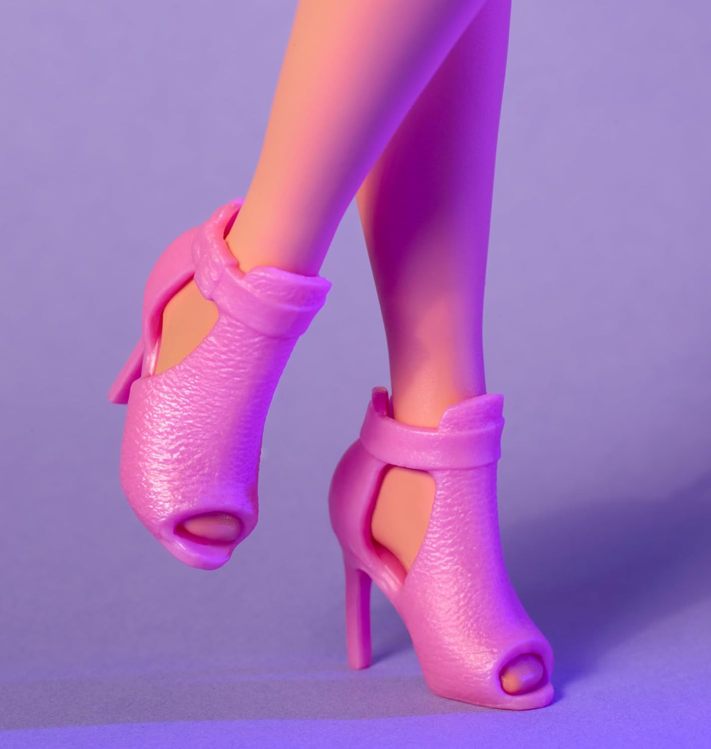 Barbie Looks Doll, Collectable Figure #24 with Brown Hair and Modern Y2K Fashion, Shimmering Strapless Dress with Peep Toe High Heels