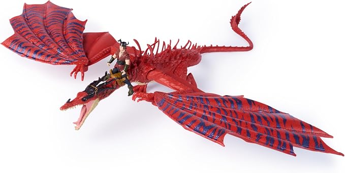 Dreamworks Dragons How To Train Your Dragon Monstrous Nightmare And Snotlout Viking Duo Action Figures