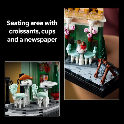 LEGO Icons French Café Paris Building Kit